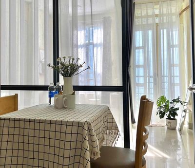 Rent the balcony kitchen room full interior at the heart of District 1.
