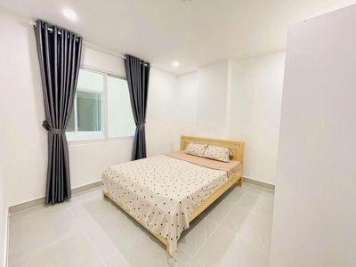 Renting 7-year-old apartment, Phạm Phú Thứ-80m2, 2 bedrooms renting 14 million/5/th