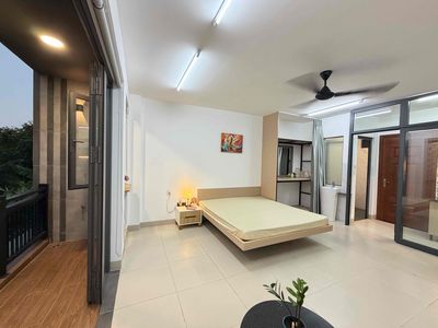 The service apartment near the University of Economics, the University of Culturals