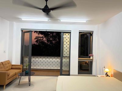 The service apartment near the University of Economics, the University of Culturals