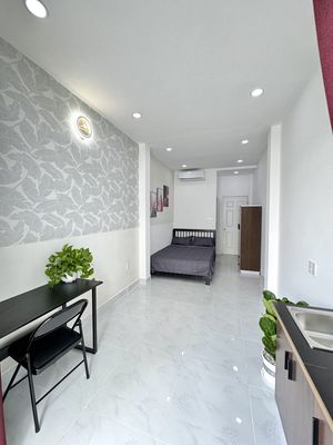 The modern new decor. It's open space. Octave