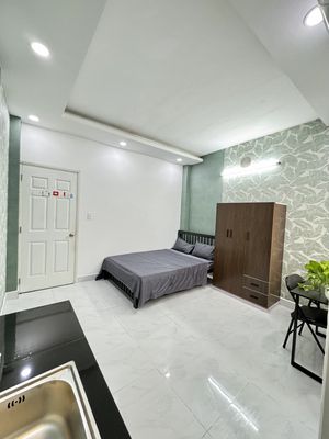 The modern new decor. It's open space. Octave