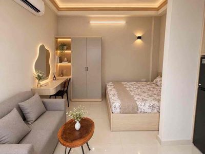 Room 35 m2_1 kitchen bedroom and Studio_New House 100%_ 58/27 Tân Cảng