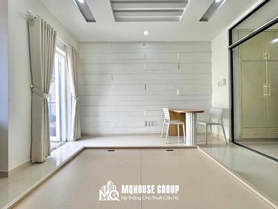 One bedroom with a balcony, a full wash-out furniture near the shower.