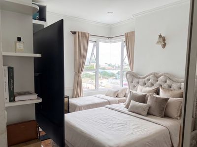 Rent Chung cư Phú Thọ, Nguyễn Thị Nhỏ - 70 meters2, 2 bedrooms, Full interior