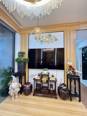 Renting three bedrooms-- three toilets, 100 meters, D-hom apartment-- 22 million, real picture.