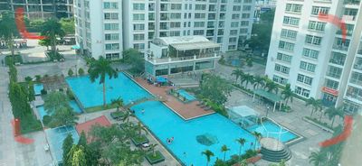 The balcony 2 million7 large interior, next to University of tdt 500 meters, Vitto City, pmh
