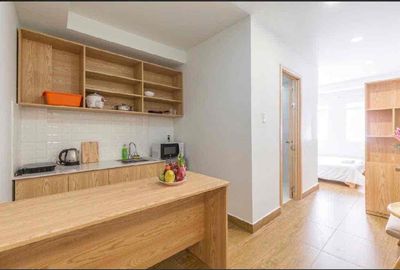 Only calculate electricity to rent the elevator studio full interior near Three Sons District 1