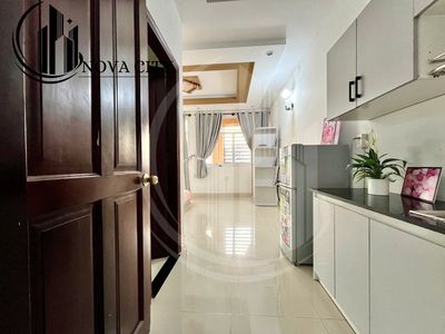 Rent a balcony suite full of furniture-- phạm hùng Street.