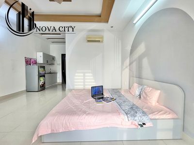 Rent a balcony suite full of furniture-- phạm hùng Street.