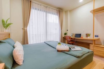 Boulogne studio 22 m2 Điện Biên Phủ – full interior, balcony, wdk