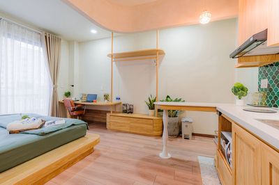 Boulogne studio 22 m2 Điện Biên Phủ – full interior, balcony, wdk
