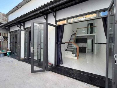 The beautiful new house is 60 m2 floating, 2 p sleep-right Lê Văn Khương,