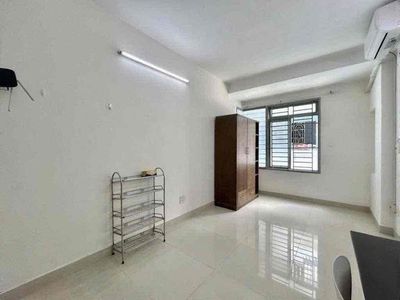 Rent a big window studio full of furniture right here at the airport.