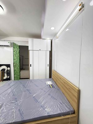 The mini apartment split kitchen 32 meters 2 from the medical university. 300 meters in front of Hồng Bàng District 5.