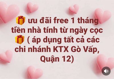 The Gò Vấp student dorm is cheap.