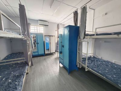 The Gò Vấp student dorm is cheap.