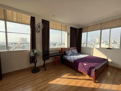 Rent the city view room in the middle of nowhere.