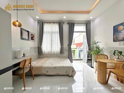 A full interior bedroom.