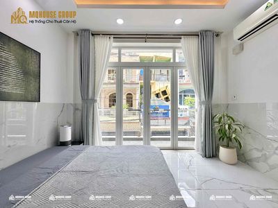 The balcony service apartment is private wash-cleaning furniture right here, etown, T3, hui, vhu