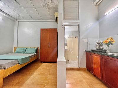 A cool open room right near the fine new market