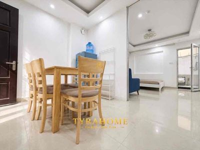 apartment 1 kitchen bedroom, full interior at Nguyễn Đình Chính, Phú Nhuận