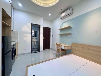 Studio Public Service 28 m2 END Eart Phan Huy Ích 01 Full interior, elevator