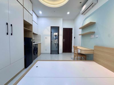 Studio Public Service 28 m2 END Eart Phan Huy Ích 01 Full interior, elevator