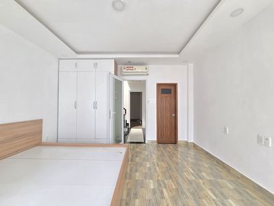 Rent the entire three-story apartment right on the Alpha Bridge.