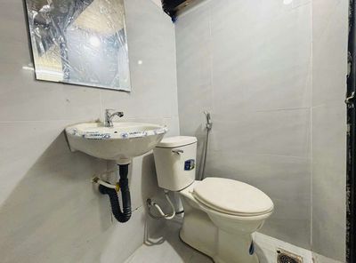 Clean, clear motel room - private toilet - 3.5 million a month.