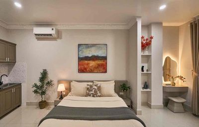 Open the new apartment 100 percent of the large windows right here at the Great Hall, University of ueh.
