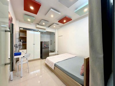 The apartment at 1 . Full interior.