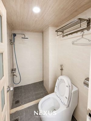 Laundry washer balcony interior