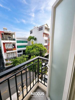 Laundry washer balcony interior