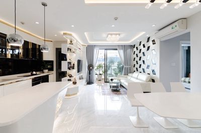 Rent Gold View apartment three bedrooms 118 meters, nice interior.
