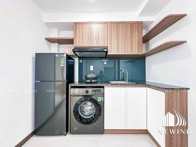 apartment one high-level balcony bedroom in the D. Nguyễn Cửu Vân - Bình Thạnh District 1