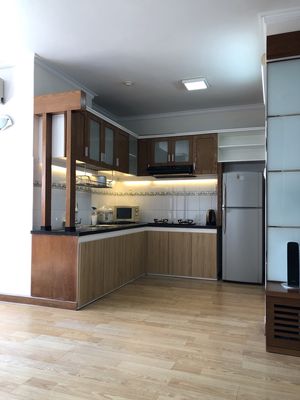 Well, Central Garden--1st district, upper level-- 82 M2 (2 bathrooms),13.5 million a month.