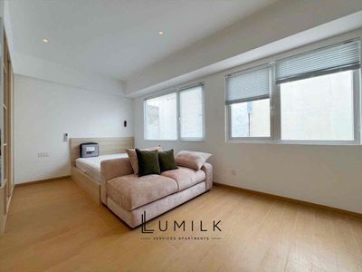 apartment near Hoàng Sa District 3, window studio - full upper-end furniture - elevator