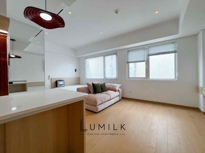 apartment near Hoàng Sa District 3, window studio - full upper-end furniture - elevator