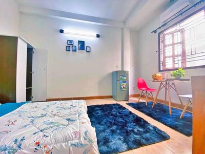 A master's bedroom separates ten + interiors like one of their own washing machines on the first floor.