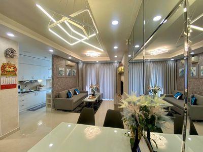 Rent a Saigon Mia-2 bedroom 2 toilets 78 M2 gigawatt full interior
