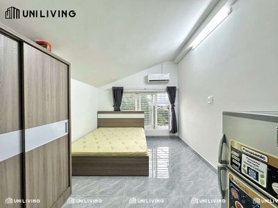 Rent the Lương Định Của studio service, clear room, full interior