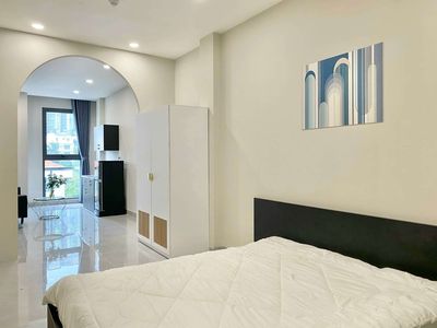 Rent the apartment. A modern kitchen room near Thạnh Mỹ Lợi, District 2.
