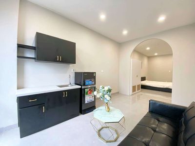 Rent the apartment. A modern kitchen room near Thạnh Mỹ Lợi, District 2.