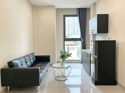 Rent the apartment. A modern kitchen room near Thạnh Mỹ Lợi, District 2.