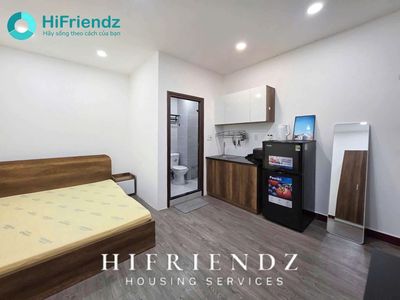 Studio full cash interior right on the Calmette Bridge, over District 1, nttu, ulaw only 5 p