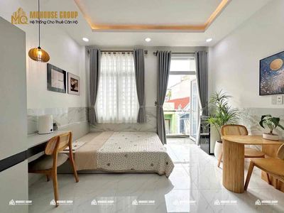 The new service apartment built a full balcony furniture right here in Trường Chinh
