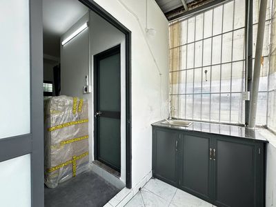 Rent the kitchen service unit 102 Lê Văn Thọ, Gò Vấp, full interior