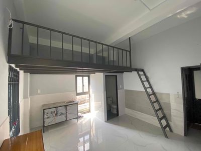 The service apartment has a window window in the Lê Văn Thọ.