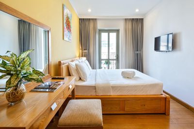 Rent a Saigon Pavillon high-level apartment-- 78 M2, 2 bedrooms-- Full interior.